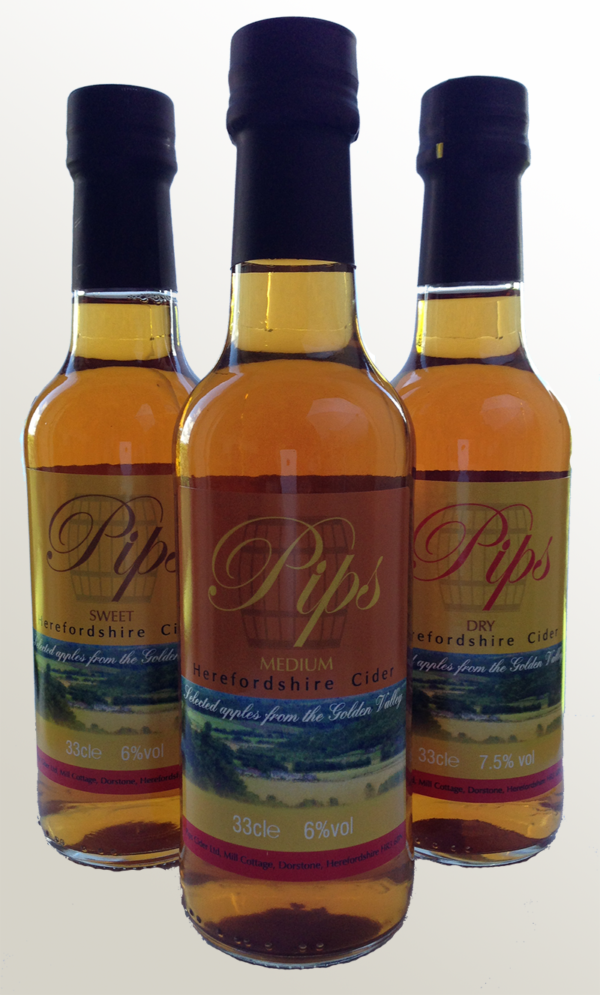 Pips Cider Sample Pack 3 x 33cl